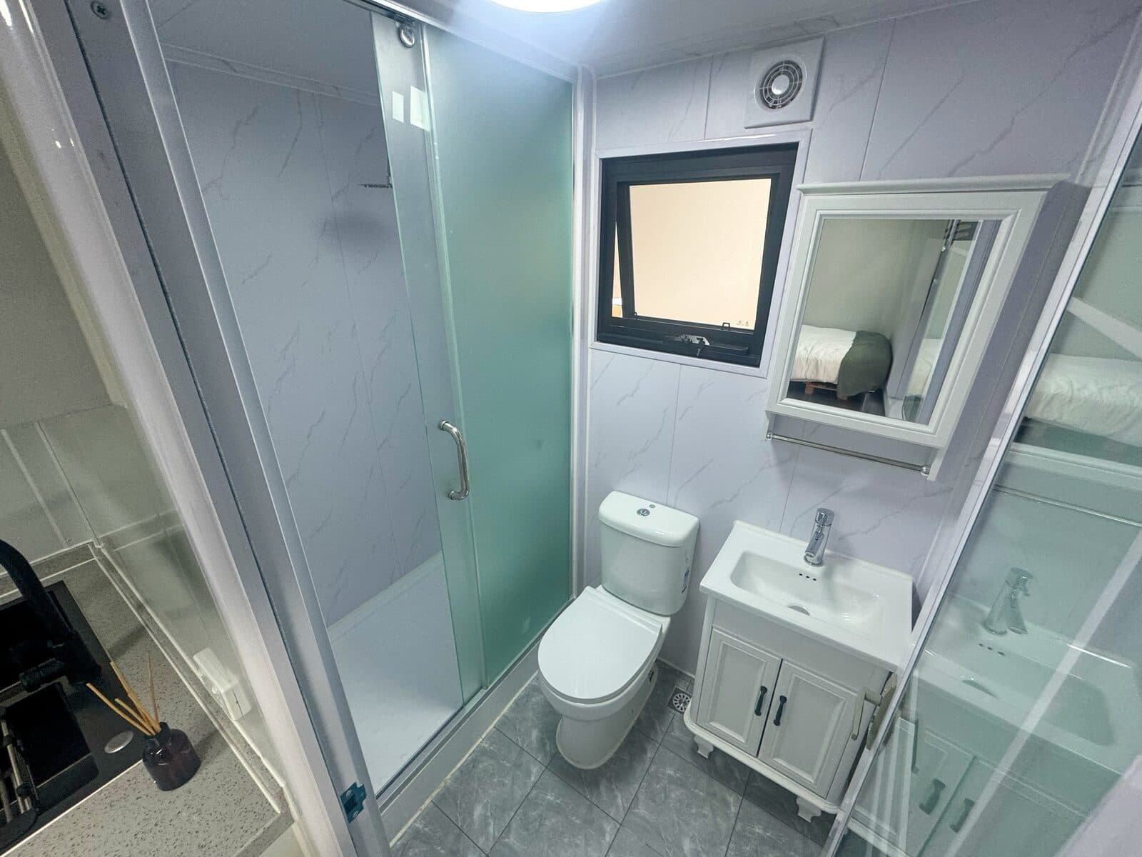 Baño con ducha, Casa Smart Mody