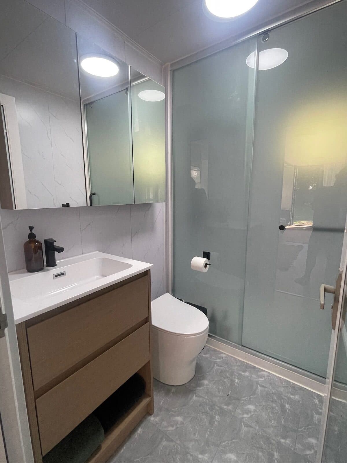 Ejemplo de un módulo usado como Baño — Mody